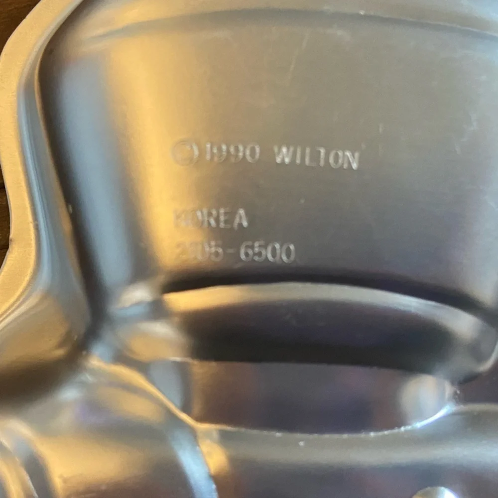 Wilton Train Cake Pan Aluminum 1990 Vintage